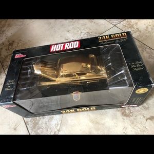 Collectible- Hot Rod - 24k gold